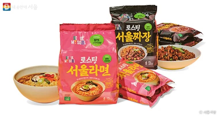 지난 2월 출시된 서울라면 판매량 100만 봉 돌파