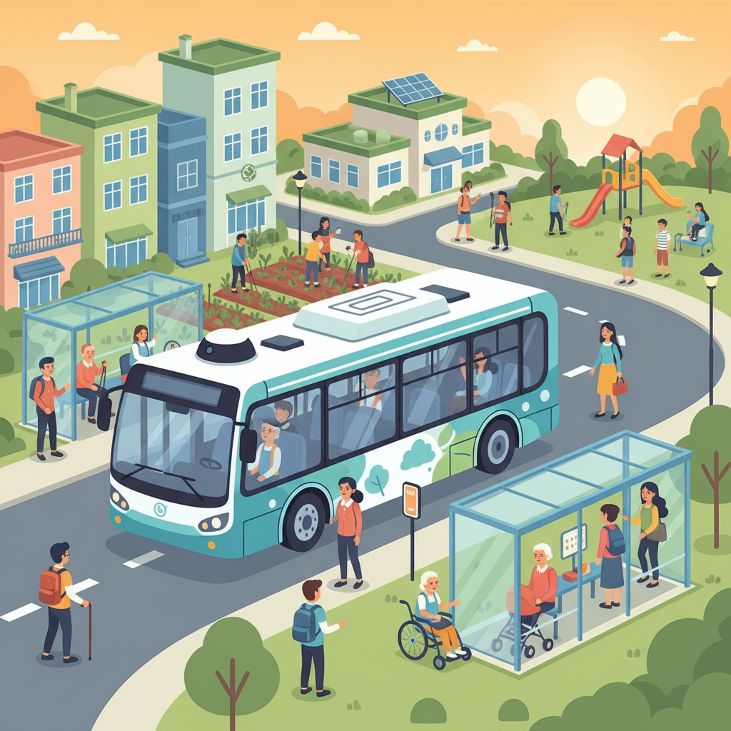 교통 소외 지역을 위한 자율주행 마을버스