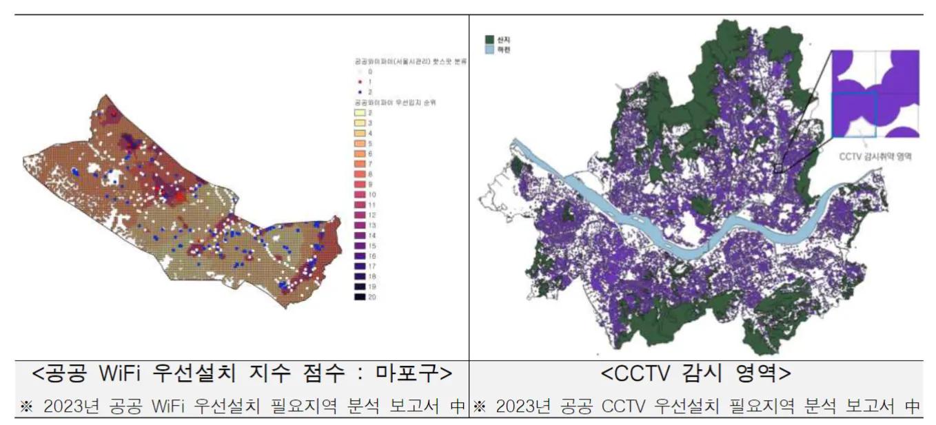 공공데이터를 활용한 두 가지 정책 사례